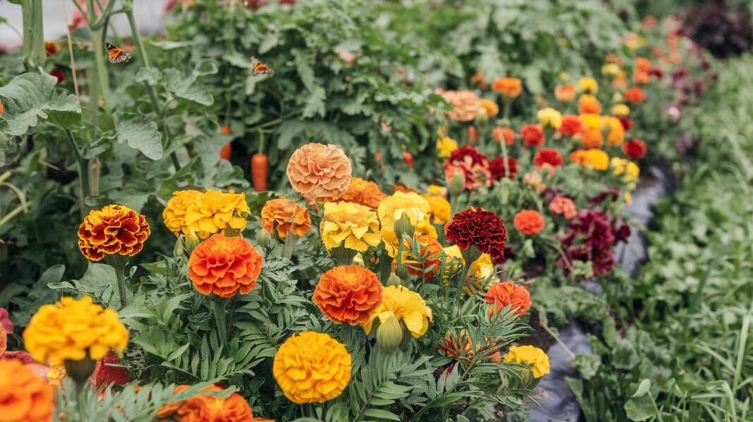 oeillet-d-inde-dans-potager